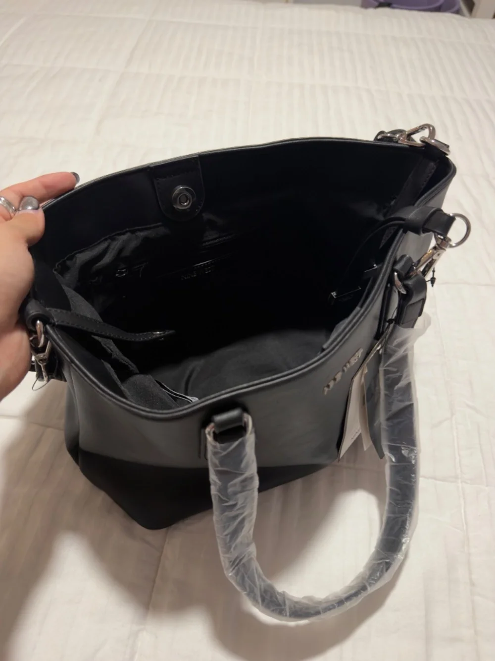 Nine West convertible tote bag